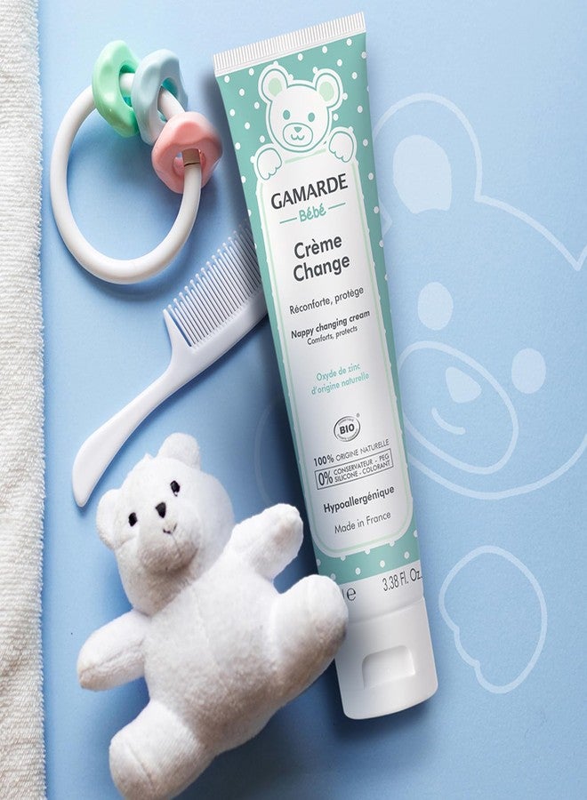 Gamarde Baby Change Cream - Diaper Rash Cream for Baby - Prevents Redness, Soothes Fragile Skin - Effective Moisture and Friction Protection - 3.52 oz - Image 3